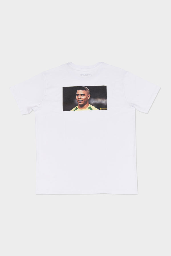 Brazilian Ronaldo Nazario de lima TShirt - White